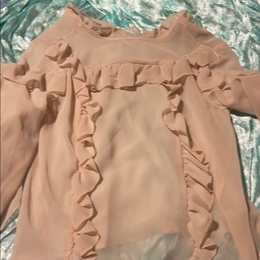 Fancy Blush Blouse